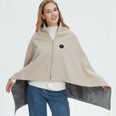 USB-Wärmedecke für Schultern & Rücken – Tragbare Heizdecke mit 3 Heizstufen, Weicher Stoff, Ideal für Winter & Büro