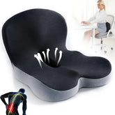 ErgoComfort Ergonomisches Sitzkissen | Druckentlastend & Rutschfest für gesundes Sitzen