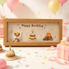 DIY Stickset Bilderrahmen – Kreatives DIY Geburtstagsgeschenk