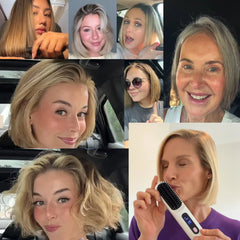 Thermischer Styling-Bürste für kurzes Haar & Pony