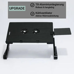 FLEXSTAND 360 – Laptopständer – Ergonomisch & höhenverstellbar für gesunde Haltung beim Arbeiten