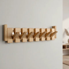 Piano-Garderobenhaken HarmonyCoat – Kreativer Holz-Wandhaken für Flur und Eingangsbereich