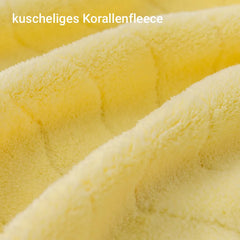 Kinder Badeponcho mit Kapuze – Weiche Kuscheldecke aus Coral Fleece zum Baden, Schwimmen & Einkuscheln, 80 × 120 cm