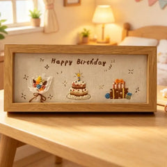 DIY Stickset Bilderrahmen – Kreatives DIY Geburtstagsgeschenk