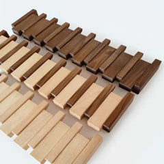 Piano-Garderobenhaken HarmonyCoat – Kreativer Holz-Wandhaken für Flur und Eingangsbereich