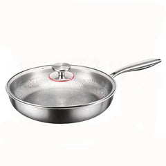 TitanPur – Beschichtungsfreie Titanpfanne 30cm mit Deckel | Physikalisch antihaftend & PFAS-frei