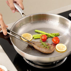 TitanPur – Beschichtungsfreie Titanpfanne 30cm mit Deckel | Physikalisch antihaftend & PFAS-frei