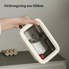 TitanPure 99,7% Reintitan Brotdose mit 4-fach Klickverschluss - 1000ml & 1250ml