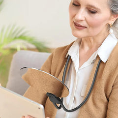 5X Vergrößerungsglas Pro – Hands-Free verstellbare Nackenlupe für Senioren und Menschen mit Sehschwäche – Perfekt zum Lesen, Nähen, Basteln und Prüfen