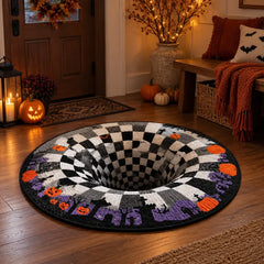 GruselVortex 3D – der täuschend echte Halloween-Illusionsteppich