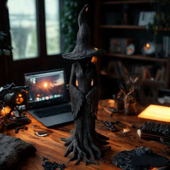 SchattenHexe Statue - Stille Präsenz voller Magie & Mystik