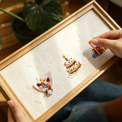 DIY Stickset Bilderrahmen – Kreatives DIY Geburtstagsgeschenk