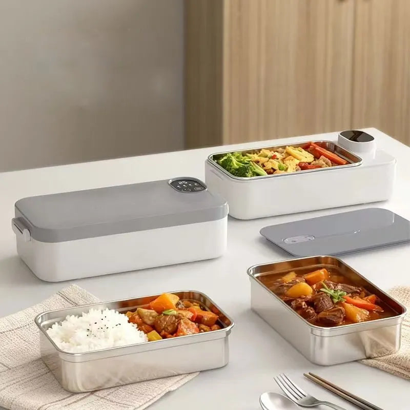 Elektrische Lunchbox mit Selbstheizung kabellos