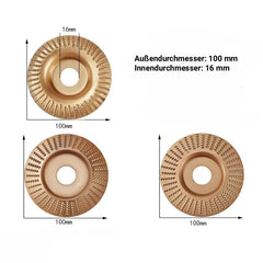 Holzschnitzerei Set mit Schleifaufsätzen für DIY Holzbearbeitung