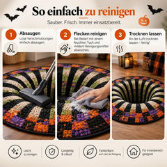 GruselVortex 3D – der täuschend echte Halloween-Illusionsteppich