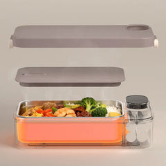 Elektrische Lunchbox mit Selbstheizung kabellos