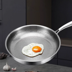 TitanPur – Beschichtungsfreie Titanpfanne 30cm mit Deckel | Physikalisch antihaftend & PFAS-frei