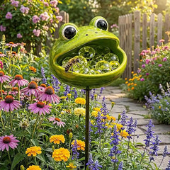 Insektentränke Handgefertigt – Wetterfeste Gartenstecker, 3er-Set