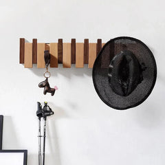 Piano-Garderobenhaken HarmonyCoat – Kreativer Holz-Wandhaken für Flur und Eingangsbereich