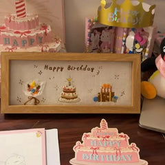 DIY Stickset Bilderrahmen – Kreatives DIY Geburtstagsgeschenk