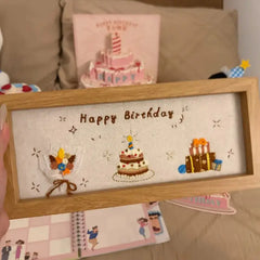 DIY Stickset Bilderrahmen – Kreatives DIY Geburtstagsgeschenk