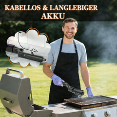 PowerBrush™ — Nie wieder schrubben, nur entspannt glänzende Grills in Minuten!
