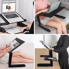 FLEXSTAND 360 – Laptopständer – Ergonomisch & höhenverstellbar für gesunde Haltung beim Arbeiten