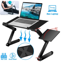 FLEXSTAND 360 – Laptopständer – Ergonomisch & höhenverstellbar für gesunde Haltung beim Arbeiten