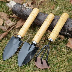 3-teiliges Mini-Gartenwerkzeug-Set – Ideal für Topfpflanzen & Bonsai