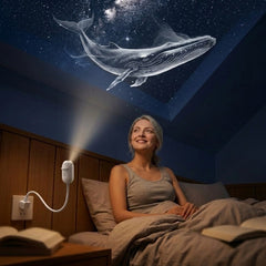 LED-Sternenhimmel – Dimmbarer Galaxy Projektor mit Nachtlicht