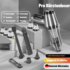 Handstaubsauger mit bürstenlosem Motor
