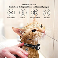Haustier-GPS-Tracker | Echtzeit-GPS & Keine Abonnementgebühr | Wasserdichtes Nylon
