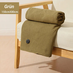 Heizdecke – Elektrische Wärmedecke mit Schulternheizung, 3 Heizstufen, Schnellaufheizung, Waschbar