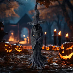 Magische Hexenfigur 30 cm – Perfekte Halloween Deko