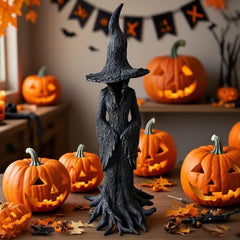 Magische Hexenfigur 30 cm – Perfekte Halloween Deko