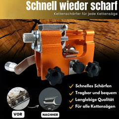 Handbetriebener Kettenschärfer – Für jede Kettensäge geeignet