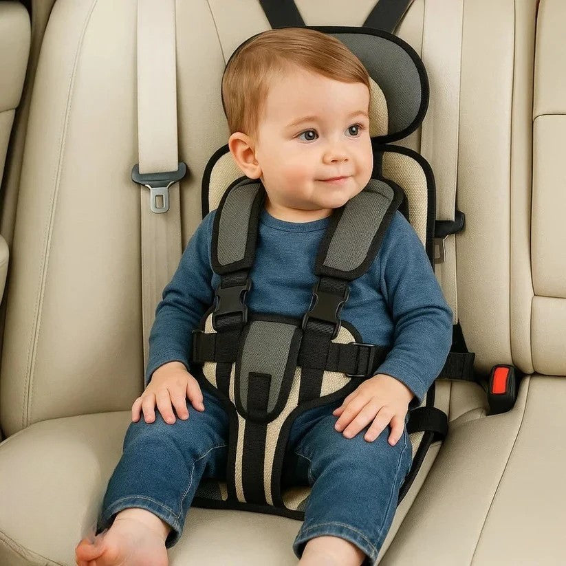 GoSeat Mobiler Reisesitz für Kinder | Schnell & sicher montiert | Faltbarer Autositz