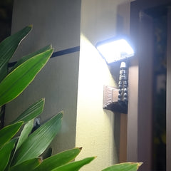 Oktopus Solarleuchte für Außen – Mit Clip & Wandhalterung