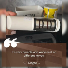 SharpEase – Wiederaufladbarer 2-Stufen Messerschärfer