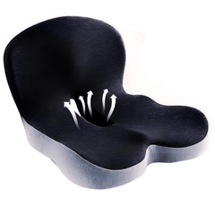 ErgoComfort Ergonomisches Sitzkissen | Druckentlastend & Rutschfest für gesundes Sitzen