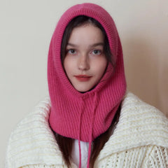 Trendige Winter Strickmütze mit Tunnelzug | Warm & Stylisch