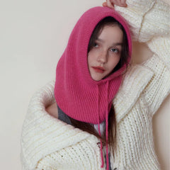 Trendige Winter Strickmütze mit Tunnelzug | Warm & Stylisch