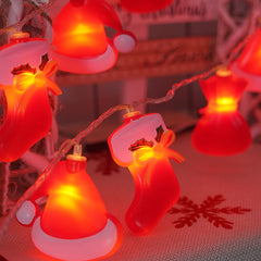 Weihnachts-LED-Lichter – Deko-Hut & Candy-Cane Design für festliche Stimmung