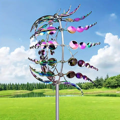 Handgemachte Magische Windmühle – Ein Kunstwerk für Ihren Garten