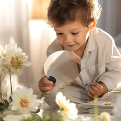 5X Vergrößerungsglas Pro – Hands-Free verstellbare Nackenlupe für Senioren und Menschen mit Sehschwäche – Perfekt zum Lesen, Nähen, Basteln und Prüfen