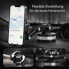Handyhalter Auto mit Saugnapf & 360° Drehung