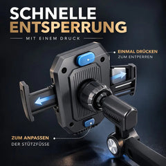 Handyhalter Auto mit Saugnapf & 360° Drehung