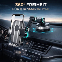 Handyhalter Auto mit Saugnapf & 360° Drehung