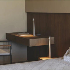 Nordische Minimalistische LED-Nachttischlampe – Kabellos & Stilvoll