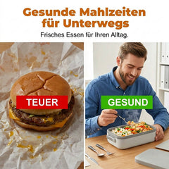 Elektrische Lunchbox mit Selbstheizung kabellos